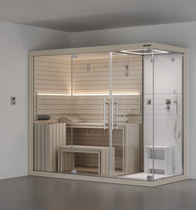 En sauna, en sansebruser og et tyrkisk bad på samme sted.