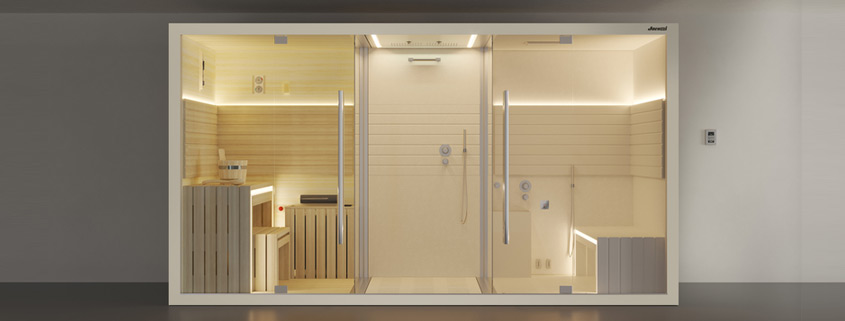 Sauna et Dampbad-serien fra Jacuzzi®